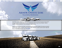ArmorPM Company Murfreesboro Website from Portfolio of Andrew Kauffman