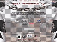 B.E.S.T. Performance Racing Company Murfreesboro Website from Portfolio of Andrew Kauffman