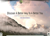 Body Mind Consulting Website from Portfolio of Andrew Kauffman
