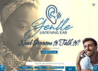 Gentle Listening Ear Website from Portfolio of Andrew Kauffman