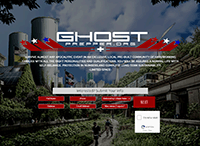 Ghost Prepper Website from Portfolio of Andrew Kauffman