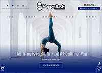 Happy Back Chiropractic Website from Portfolio of Andrew Kauffman