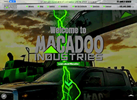 Macadoo Industries Website from Portfolio of Andrew Kauffman