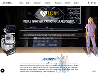 Middle Tennessee Cardiovascular Institute Co Murfreesboro Website from Portfolio of Andrew Kauffman
