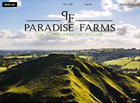 Paradise Farms CBD Website from Portfolio of Andrew Kauffman