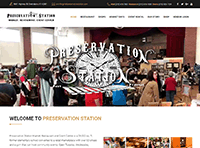 Preservation Station v2 Murfreesboro Website from Portfolio of Andrew Kauffman