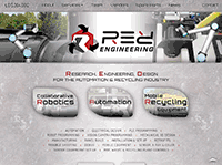 RED Engineering Company Murfreesboro Website from Portfolio of Andrew Kauffman