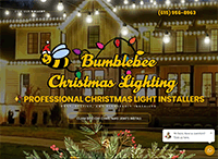 Bumblebee Lighting Website from Portfolio of Andrew Kauffman