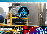Express Signs from Portfolio of Andrew Kauffman