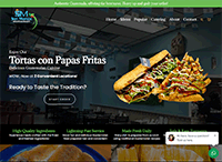 San Marcos Restaurant Website from Portfolio of Andrew Kauffman