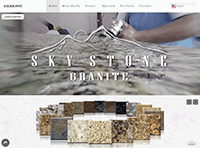 Sky Stone Granite Murfreesboro Website from Portfolio of Andrew Kauffman