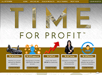 Time for Profit Company Murfreesboro Website from Portfolio of Andrew Kauffman