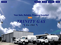 Trinity LP Gas Website from Portfolio of Andrew Kauffman