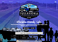 Tullahoma Dumpster Rental Website from Portfolio of Andrew Kauffman