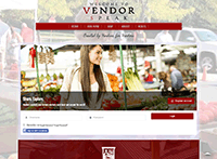 Vendor Speak Murfreesboro Website from Portfolio of Andrew Kauffman