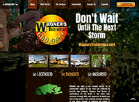 Wagners Tree Service Murfreesboro Website from Portfolio of Andrew Kauffman